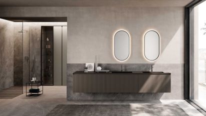 Mobili da Bagno con Maniglia a Gola
